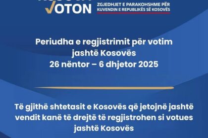 Centralna izborna komisija (CEC) saopštila je da je danas, u 26. godini.