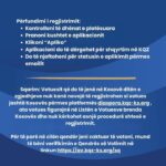 Komisioni Qendrod i Zgjedhjeve (KQZ) ka njoftuar se sot, më 26.