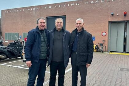 Hašim Tači iz Kadri Veselini, danas su ih posetila njihova braća u Hagu