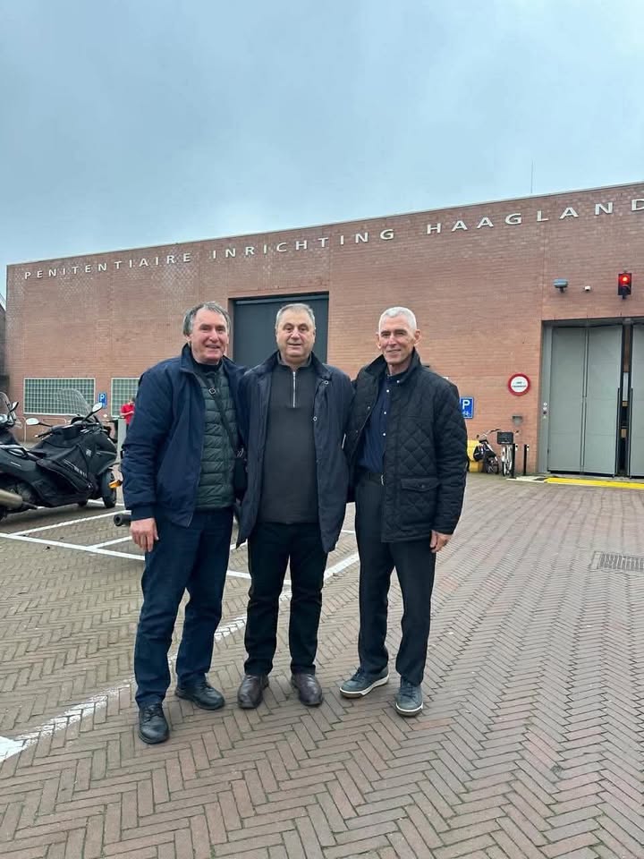 Hašim Tači iz Kadri Veselini, danas su ih posetila njihova braća u Hagu