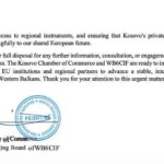 “OEK i kërkon BE-së të heqë masat kufizuese dhe të hapë rrugën për zhvillim” Kryetari i Odës Ekonomike të Kosovës, z.