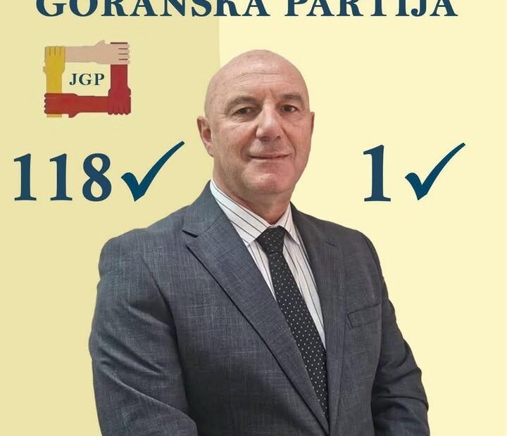Adem Hod dovoljno je da se kandiduje za zamenika na parlamentarnim izborima 28. decembra, predsednik stranke Džedanvena Goran…