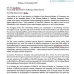 EU poziva EU da ukine restriktivne mere i utr put razvoju, g. predsedavajući ekonomske ode Kosova, g.