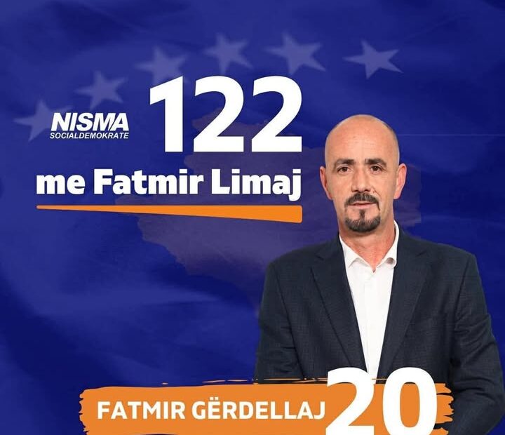 NISMA Socijaldemokrata #NISMA122 #Fatmir Grdelaj20 sa Fatmirom Limajem sponzorisao Artefakt.