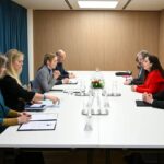 Presidentja Vjosa Osmani: Në Bruksel, e falënderova Përfaqësuesen e Lartë Kaja Kallas për mbështetjen e saj të vazhdu…