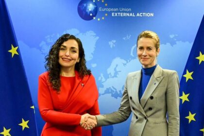 Predsednica Vjosa Osmani: U Briselu sam zahvalila visokoj predstavnici Kaji Kallas na kontinuiranoj podršci…