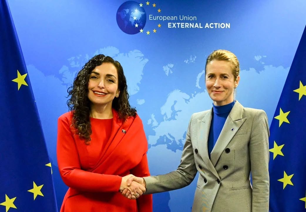 Predsednica Vjosa Osmani: U Briselu sam zahvalila visokoj predstavnici Kaji Kallas na kontinuiranoj podršci…