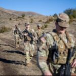 Ushtarët amerikanë të KFOR-it patrulluan në Zonën e Përgjegjësisë Trupat amerikane nga Komanda Rajonale Lindje (RC-E)…