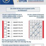 Si të votoni përmes postës 📬 👉 Plotësoni fletëvotimin, vendoseni dëftesën e regjistrimit dhe dërgoni pakon sipas udhë…