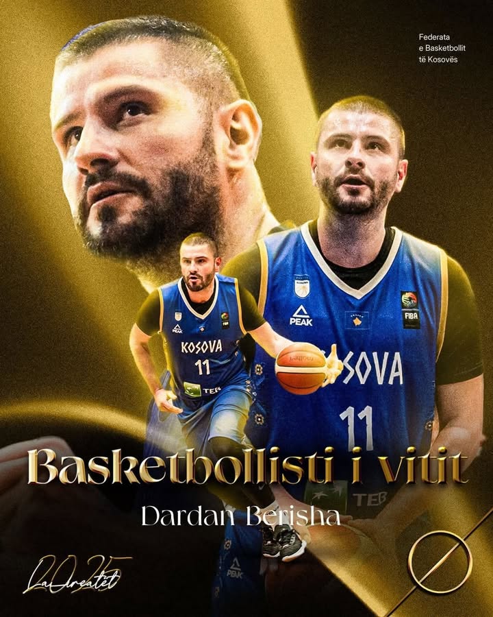 Dardan Beriša, košarkaš godine