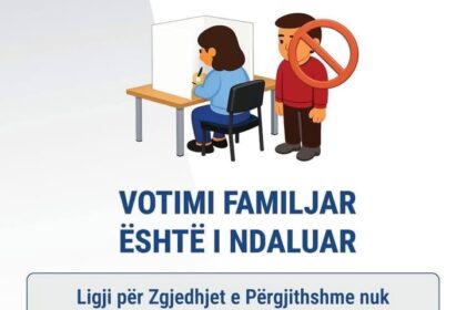 Porodièno glasanje je zabranjeno!