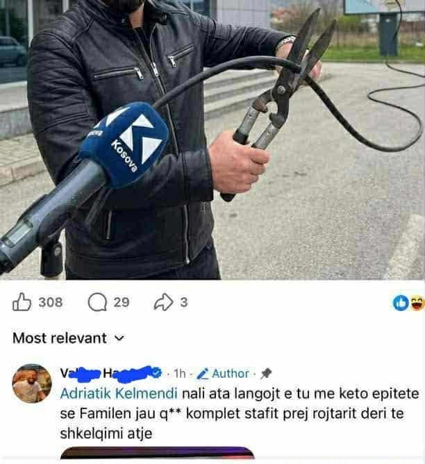 Kosovska policija uhapsila je čoveka koji je zaskočio klan Kosovo a televizijski novinari su uhapsili i poslali…