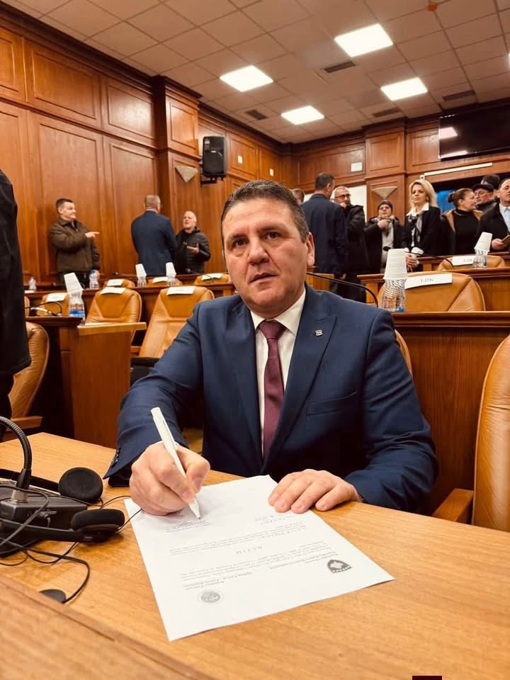 PDK predlaže Simira Krasnićija za predsednika Skupštine opštine Prizren