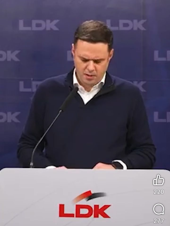 Abdixhiku preuzima odgovornost za ishod DSK, ne isključuje predsednika ostavke K Demokratske lige…