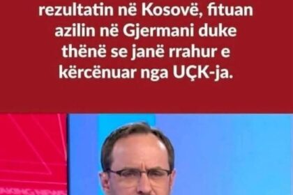 Nemački novinar: Deo dijaspore koji je izglasao da je Kurti dobio azil u Nemačkoj Peter Tiede, istraživački novinar iz…