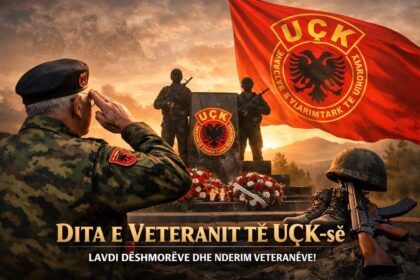 Pozdrav povodom Dana veterana OVK danas obeležavaju veterani Oslobodilačke vojske Kosova (OVK)…