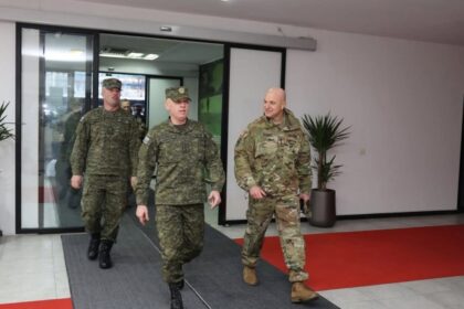 Komandant KSF-a se sastaje sa direktorom vojske Nacionalne garde SAD, komandantom Sigur snaga…