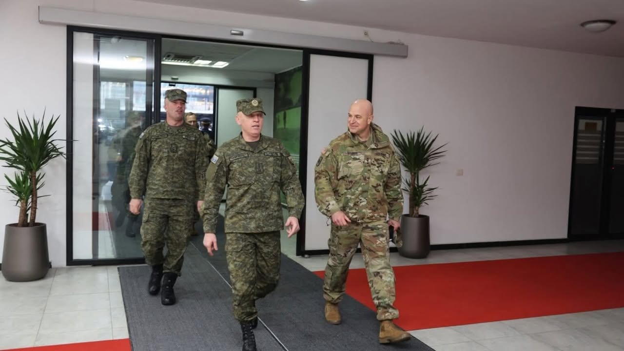 Komandant KSF-a se sastaje sa direktorom vojske Nacionalne garde SAD, komandantom Sigur snaga…