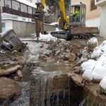 Vraæa se u normalu u selu Mlyk nakon poplava koje je selo Mlik doživelo poplave nakon zastoja u mostu i…