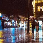 Reshjet e dendura nuk shkaktuan përmbytje, Sheshi Shadërvan dëshmon punimet cilësore Pas ndërhyrjeve infrastrukturore…