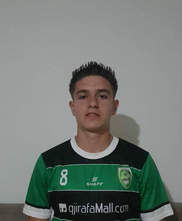 Haris Qaffleshi iz Belobrada iz Opoje, obećavajući kosovski fudbalski šampion Haris Qaffleshi iz sela Bellob…