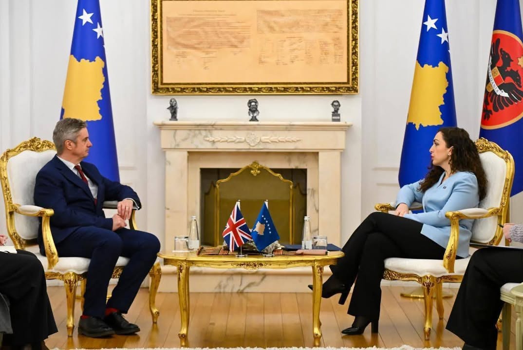 Vjosa Osmani je bio domaæin britanskom ambasadoru, razgovarao je o izbornom procesu i strateškom sporazumu predsednika Repuba…