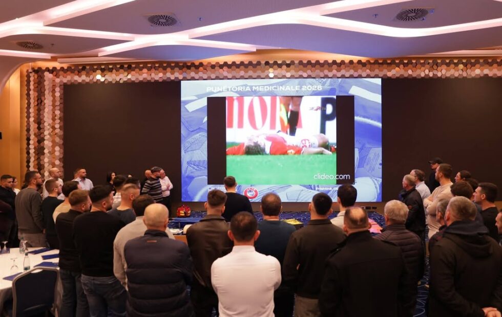 Prištinski prvi medicinski radnik za kosovski fudbal, Fudbalski savez Kosova, u saradnji sa UEFA-om…