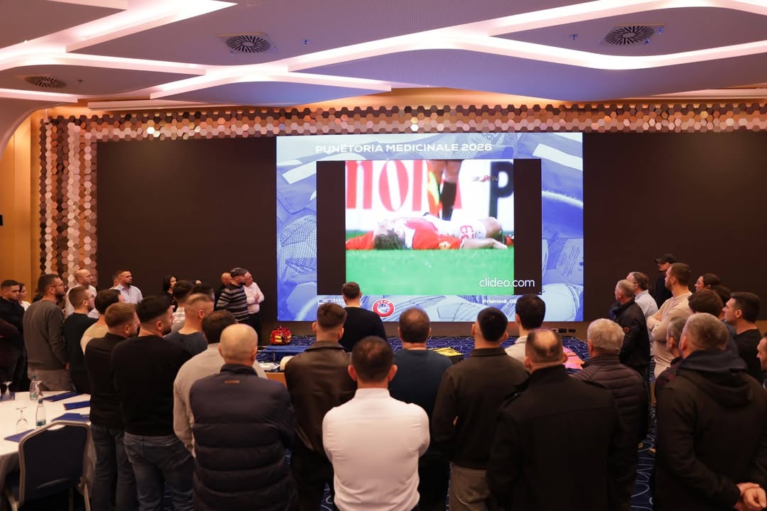 Prištinski prvi medicinski radnik za kosovski fudbal, Fudbalski savez Kosova, u saradnji sa UEFA-om…