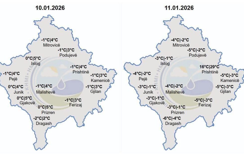 Očekuje se da će ih vremenske prognoze za 10. vikend 2026. tokom vikenda uglavnom ubiti, uz kišu i sneg.