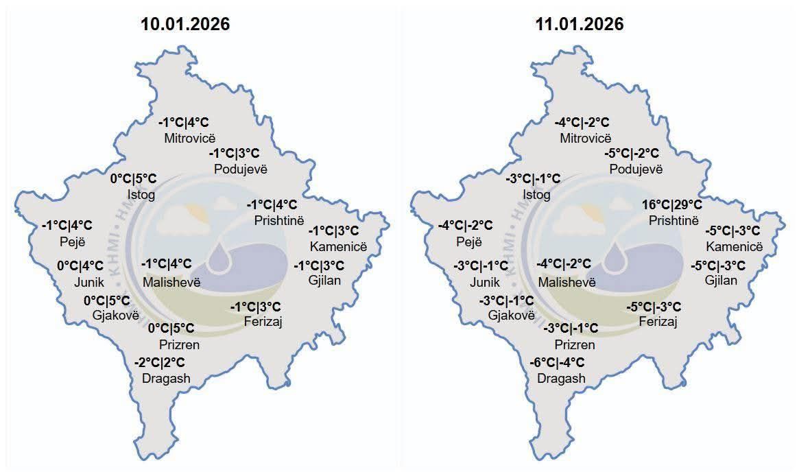 Očekuje se da će ih vremenske prognoze za 10. vikend 2026. tokom vikenda uglavnom ubiti, uz kišu i sneg.
