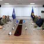 Maqedonci priti komandantë të lartë të NATO-s dhe KFOR-it, diskutohen çështjet e sigurisë dhe zhvillimi i FSK-së Mini…