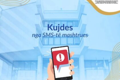 CIK upozorava građane na lažne kampanje putem SMS poruka Centralne banke Republike Kosovo (BEC) k…