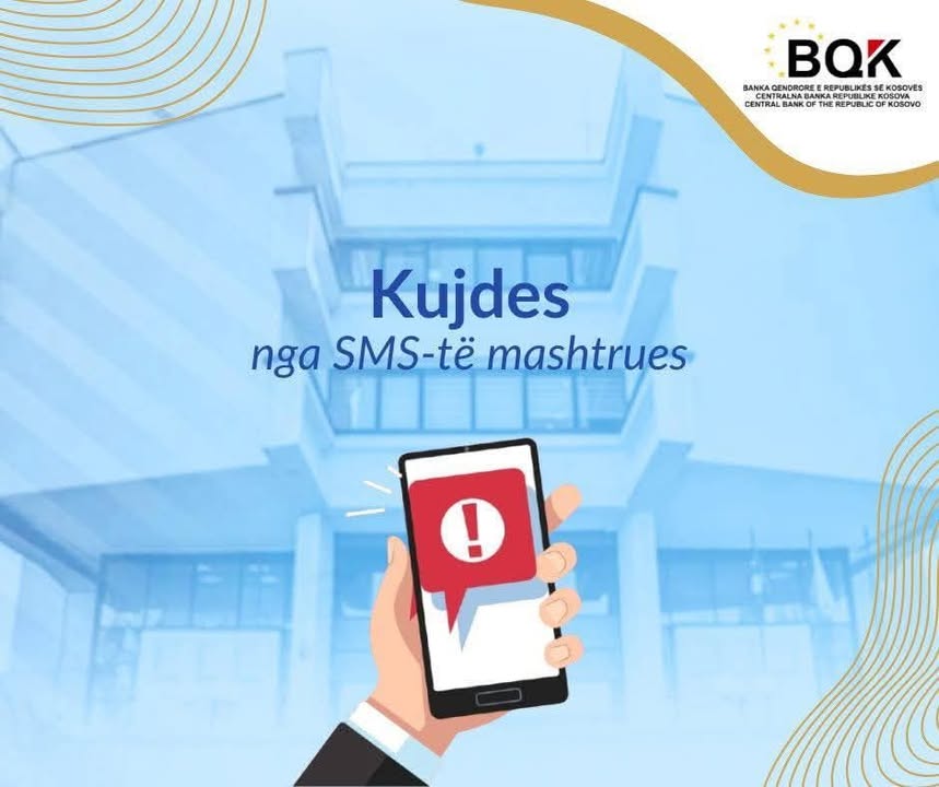 CIK upozorava građane na lažne kampanje putem SMS poruka Centralne banke Republike Kosovo (BEC) k…