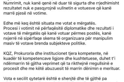 ) Selmanaj: Od industrijske krađe glasanja 2010. godine do industrijske manipulacije u 2025. godini, šef ogranka De Lige…