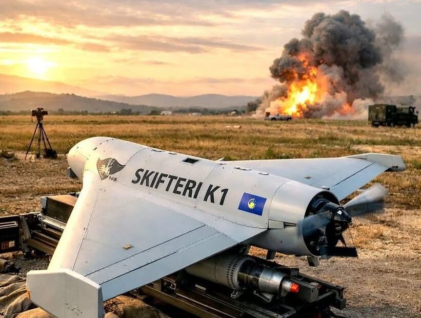 Kosovo testira dron-kaikaze akcijom dugog dometa: Skifter K1) menja regionalni bezbednosni pejzaž A dron …