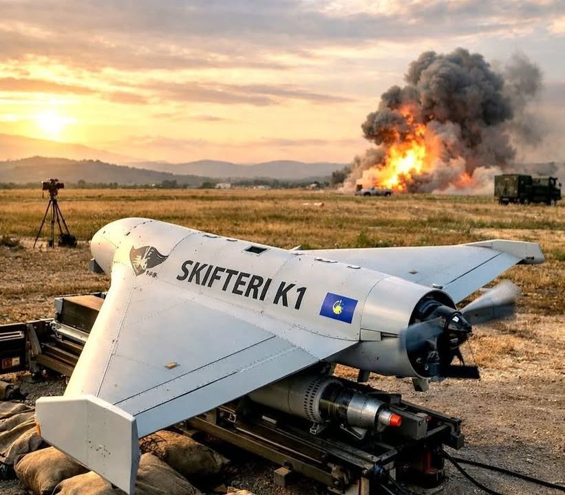 Kosovo testira dron-kaikaze akcijom dugog dometa: Skifter K1) menja regionalni bezbednosni pejzaž A dron …