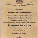 Nderim i jashtëzakonshëm për Kosovën në SHBA: Ejup Maqedonci në Sallën e Famës së Ushtrisë Amerikane Republika e Koso…