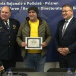 Opojanski novinar Nuhi Salihu počašćen je zahvalnošću novinara Kosovske policije iz Opoje, Nuhi Salihu, čast mi je…