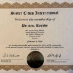 Komuna e Prizrenit anëtarësohet me të drejta të plota në Sister Cities International Komuna e Prizrenit është anëtarë…