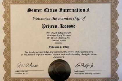Prizrenska opština pripada sa punim pravima u Međunarodnoj zajednici sestrinskih gradova Prizren je članica…