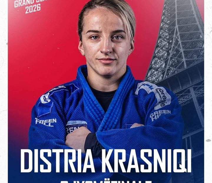 Okrug Krasnići u polufinalu Paris Grand Slam-Judit Kosovar Distria Krasnići obezbedio je kvalifikacije …