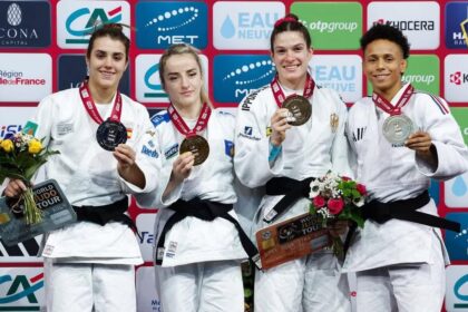 Distria Krasnići trijumfuje u pariskom Grand Slamu 2026 zlatna medalja u kategoriji -52 kilograma kosovske elite Džudit…