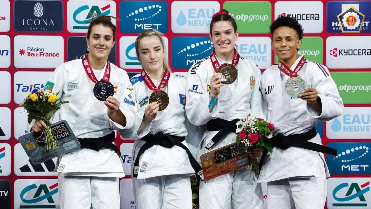 Distria Krasnići trijumfuje u pariskom Grand Slamu 2026 zlatna medalja u kategoriji -52 kilograma kosovske elite Džudit…