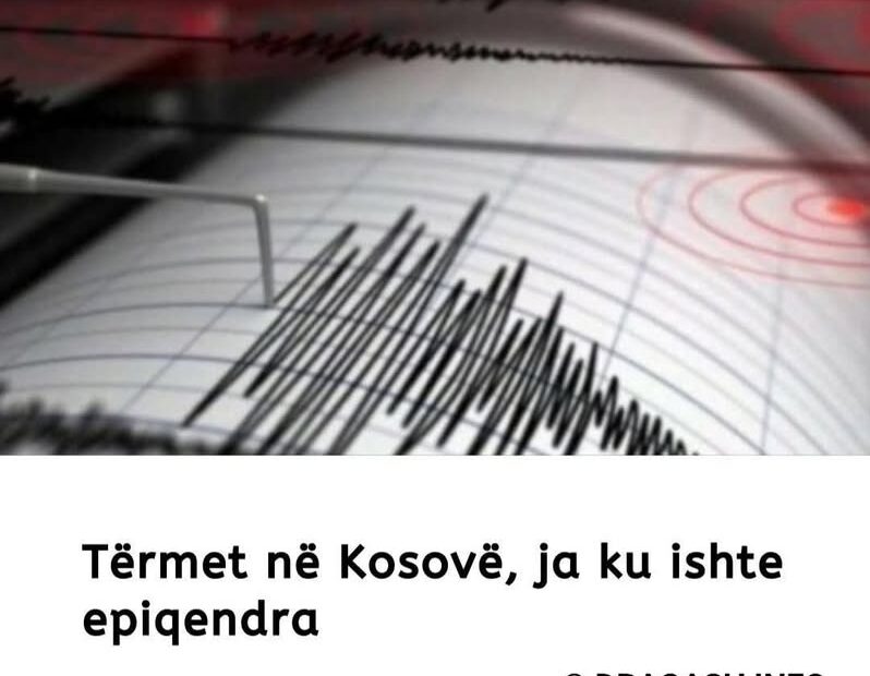 Zemljotresi na Kosovu, epicentar u blizini Prizrena, zemljotres veličine 3,2 po Richterovoj skali pogodio je Kosovo tako da…