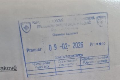 Sejfullah Seyfullah podnosi zahtev tužiocu Gjakova za istragu broja glasova u Rahovec Seyfullah…