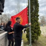 Studentët e Universitetit “Ukshin Hoti” ngritën flamurin e UÇK-së në kuadër të 18-vjetorit të Pavarësisë Prizren, 16 …