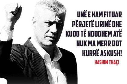 Sloboda, nezavisnost… pravda.