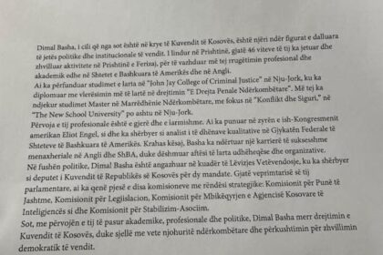 Ovo je tekst za Dimala Bašu koji je novinar RTK odbio da pročita i odbaci – Dragaš Info