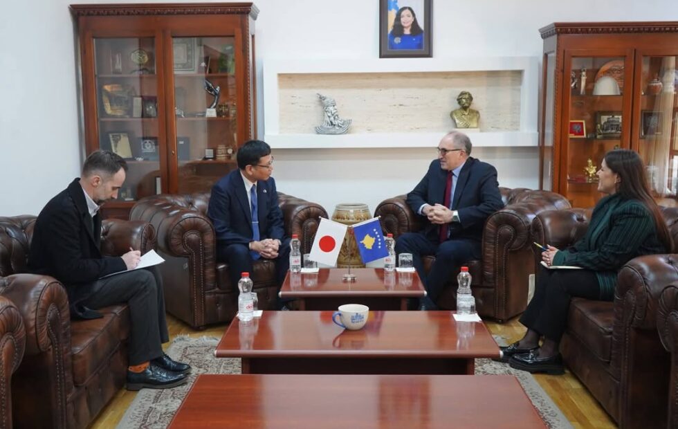 Totaj čeka japansku Optužbu za rad, o produbljivanju saradnje sa predsednikom opštine Prizren …