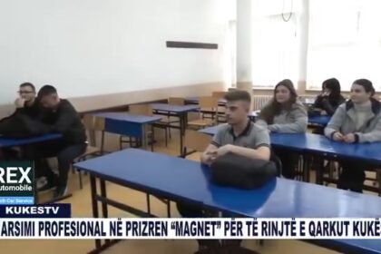 Profesionalno obrazovanje u Prizrenu magneti za mladiće Kukes okruga Kronika koju izvodi Kukes TV baca svetlo na moj…
